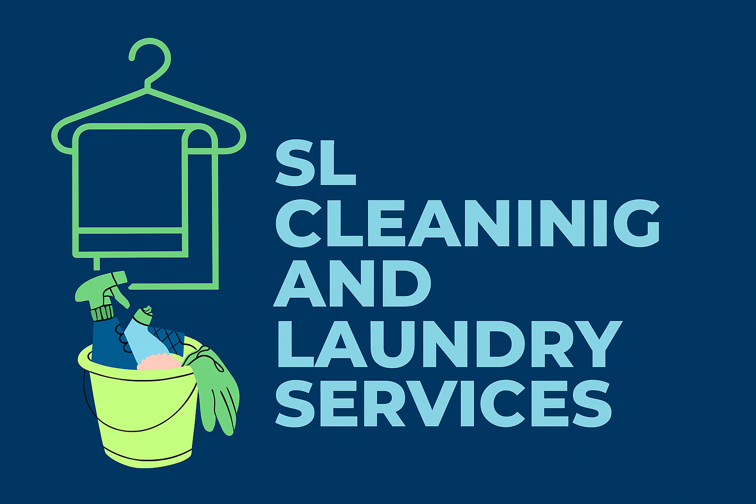 SL Cleaning & Laundry Logo